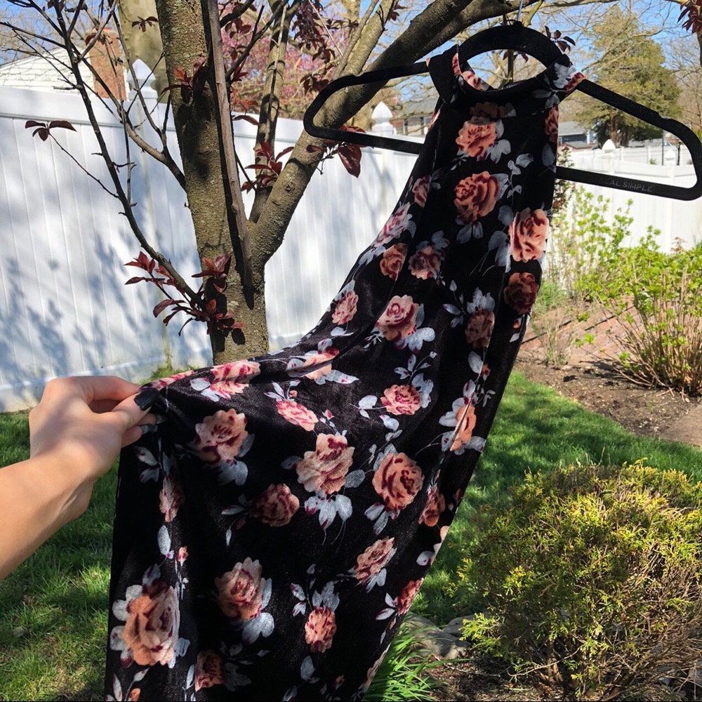 velvet dress